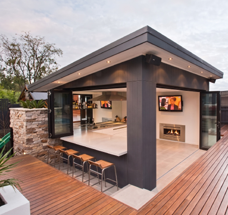 terraza de una casa